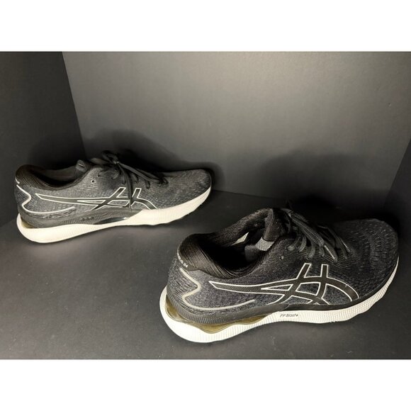 Asics Gel Nimbus 24 Black White Athletic Shoe Running Mens 13 - Picture 5 of 7